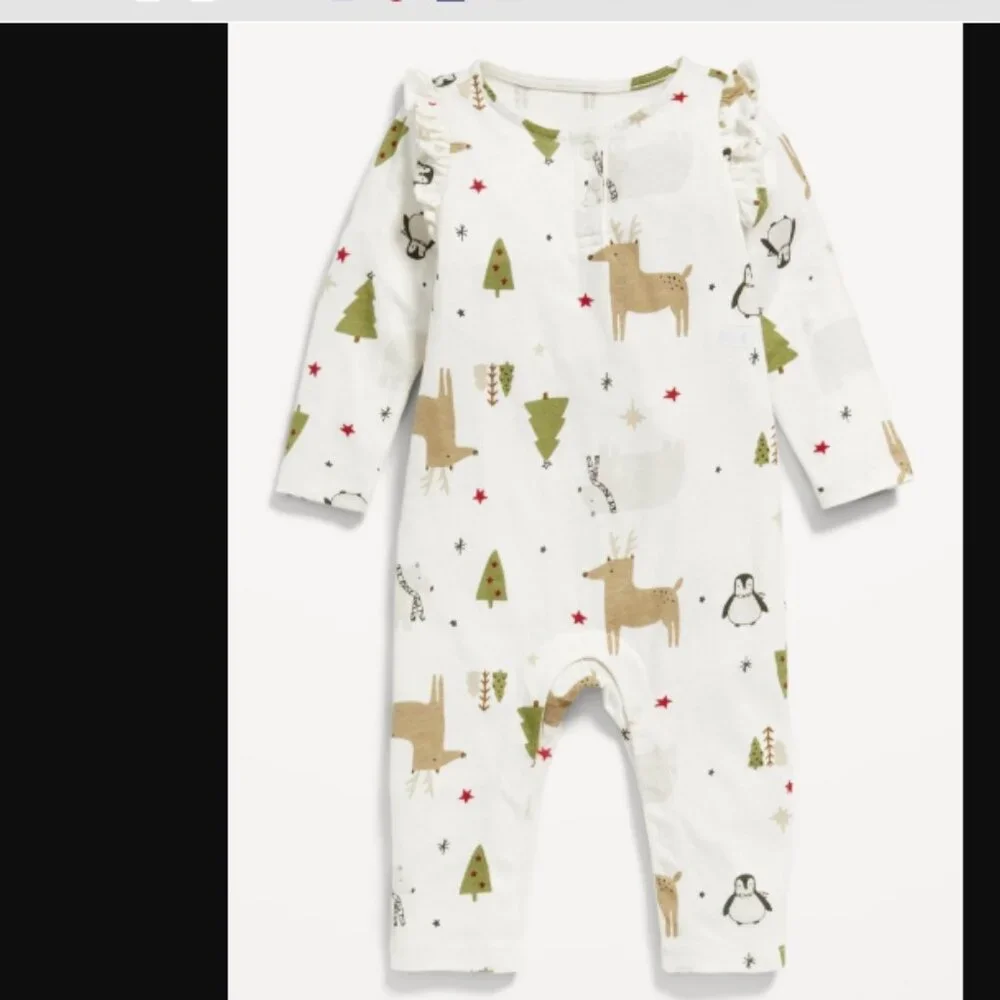 Christmas Reindeer and Penguin PJs from Match the Family collection NEW!